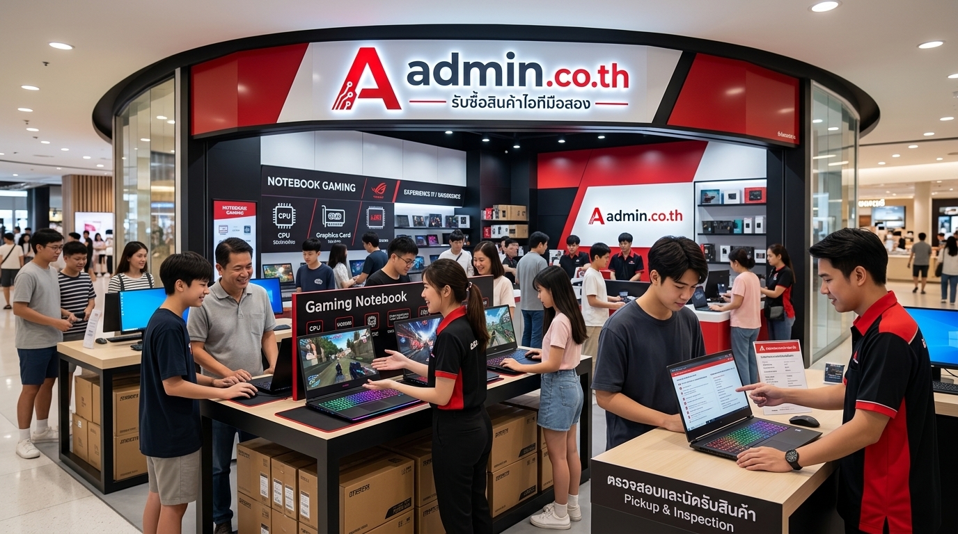 ภาพประกอบ AI หัวข้อ Notebook เกมมิ่ง